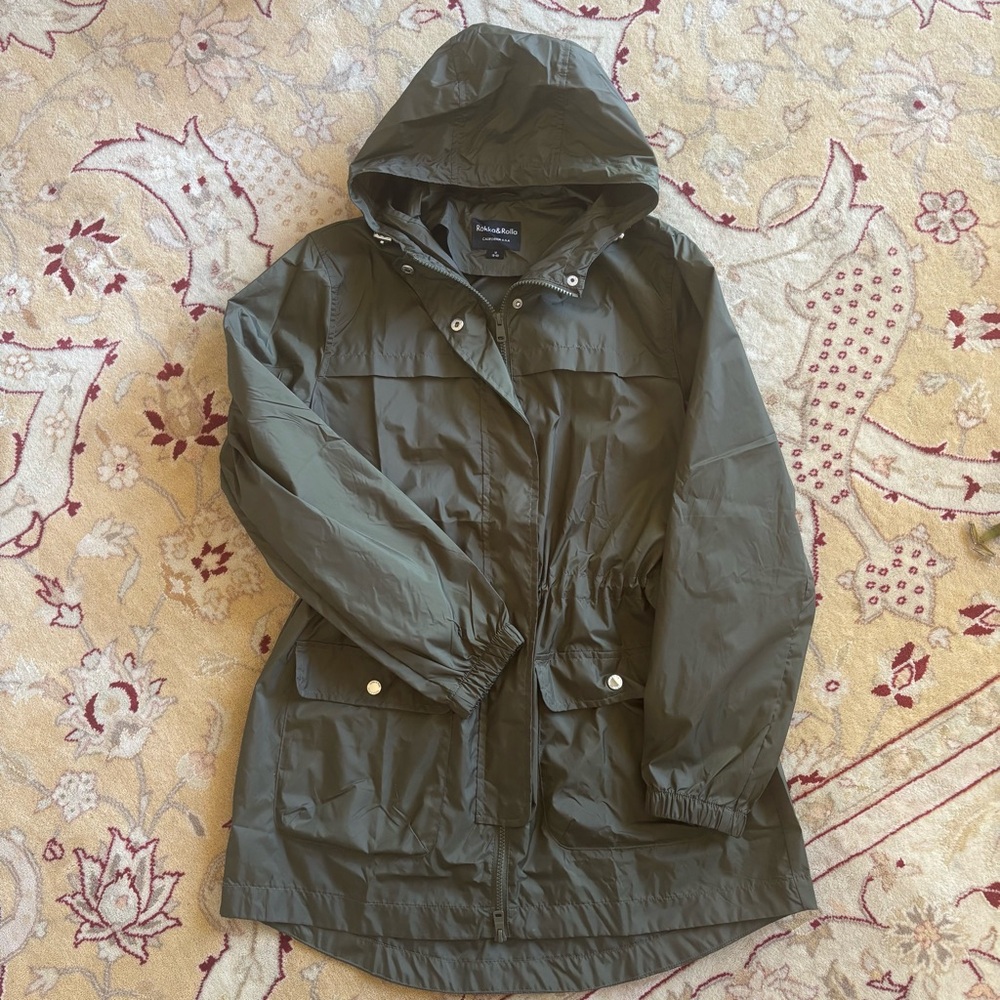 Rokka & Rolla Olive Utility Jacket - Sz M